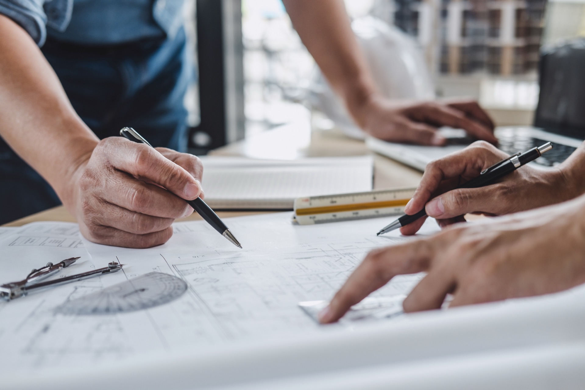 Reviewing client blueprints